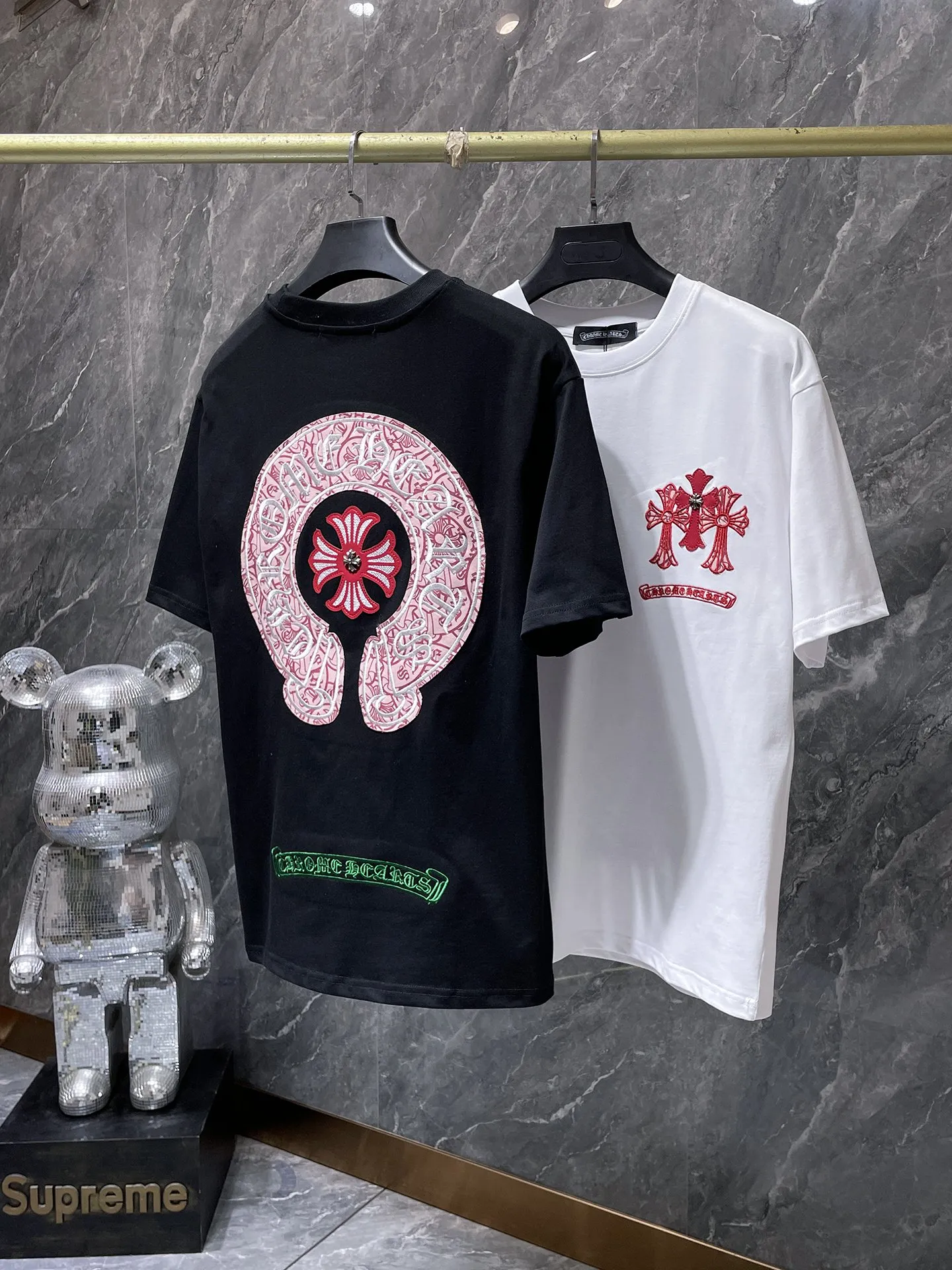 8961# Chrome Hearts 26ss ！ g g ！！！ ！！ 1 1 ：Black White Sizes：S、M、L、XL